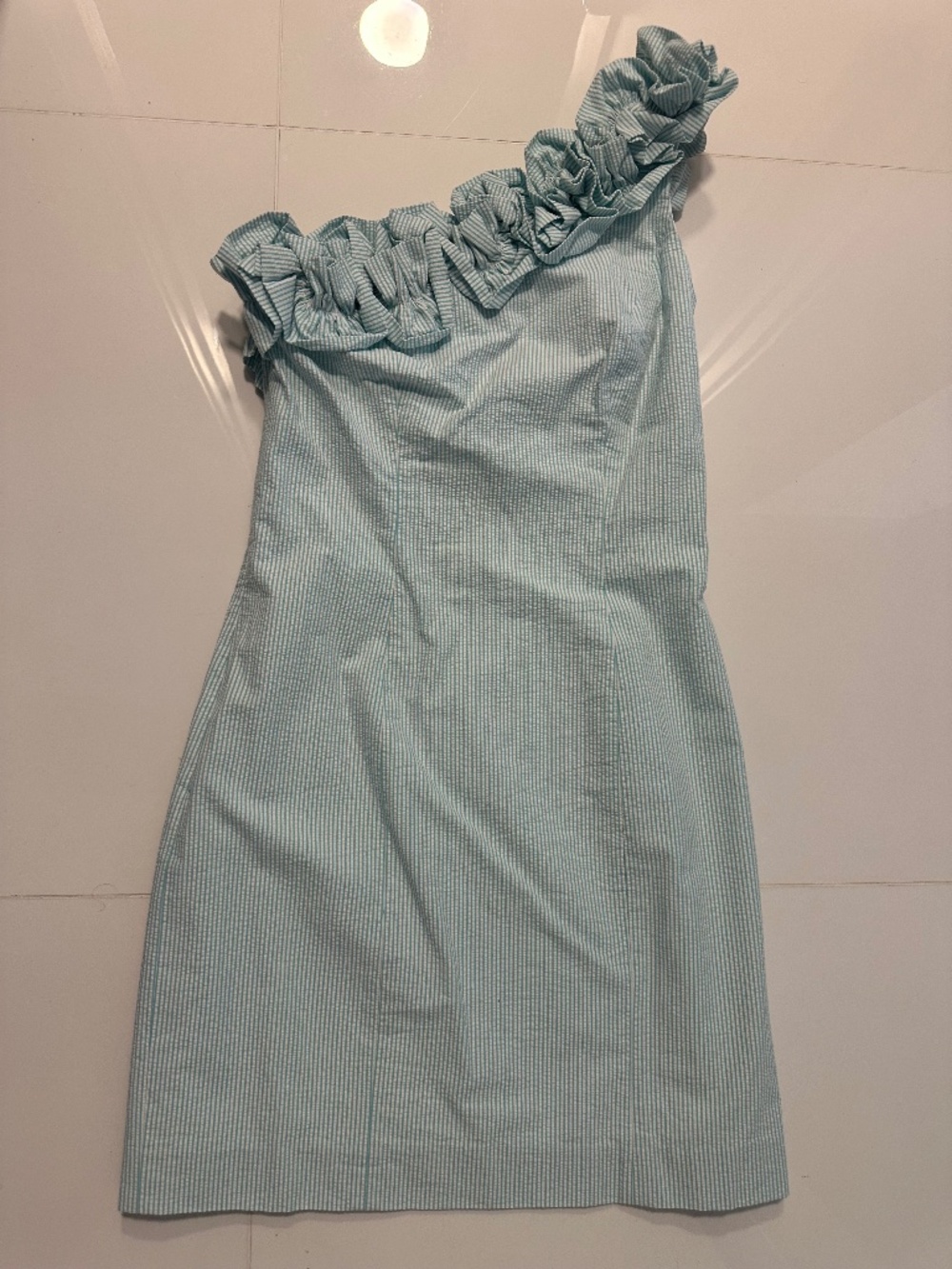 Seersucker Dress